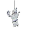 Schneemann mit Schneeflocke, Acryl Sale