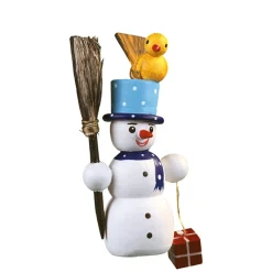 Käthes Original Schneemann mit Vogel Discount