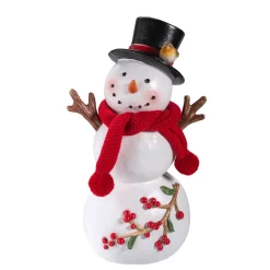 Schneemann mit Zylinder Hot