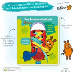 Trötsch Verlag Schnürsenkel-Buch "Die Maus"