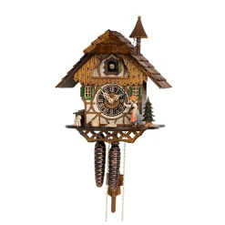 Hönes Uhren Schwarzwaldfrau Kuckucksuhr Discount