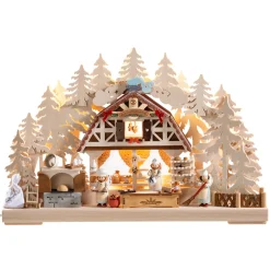 Käthes Original Schwibbogen "In der Weihnachtsbäckerei", 115V mit USB A-Anschluss Sale