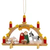 Käthes Original Schwibbogen mit Heiliger Familie Clearance