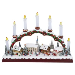 Schwibbogen "Weihnachtlicher Marktplatz" Outlet