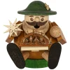 Richard Glässer Schwibbogenverkäufer, Räuchermännchen