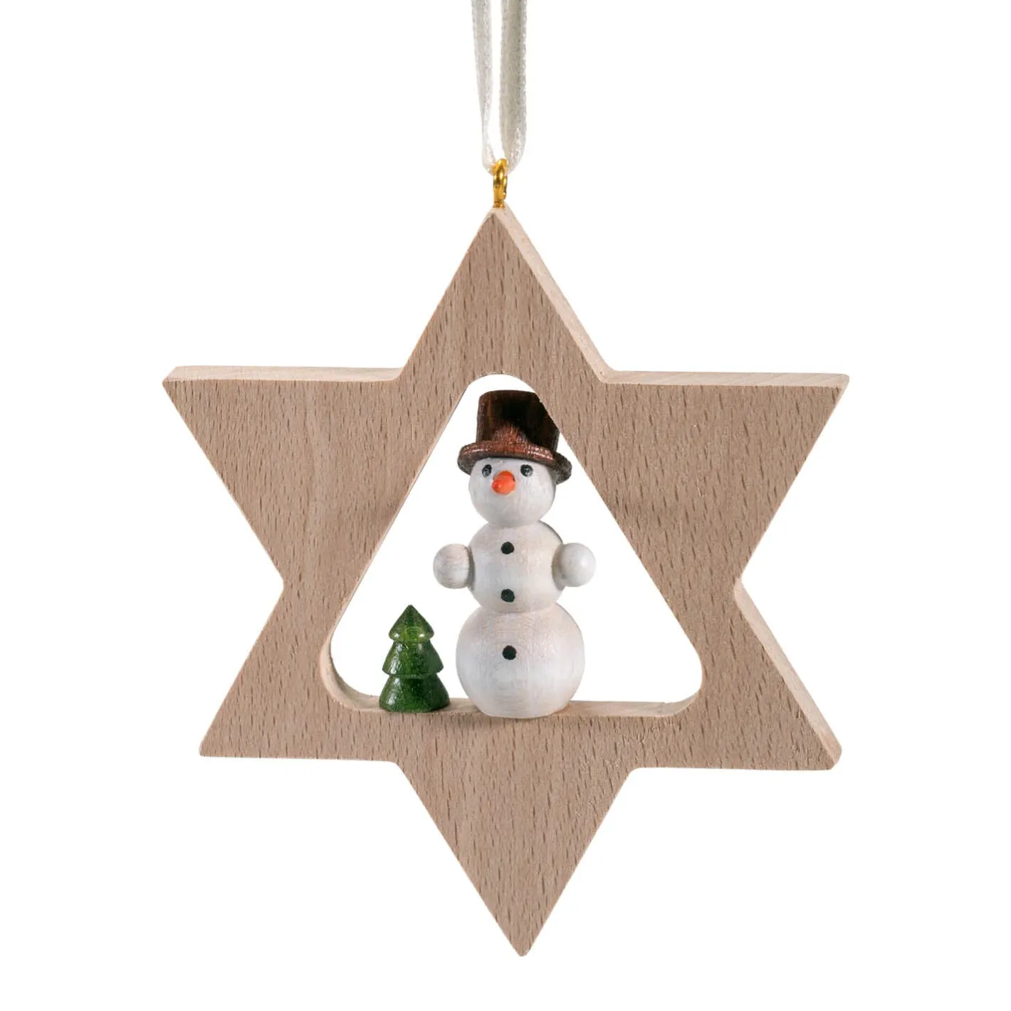 Käthes Original Stern mit Schneemann Hot