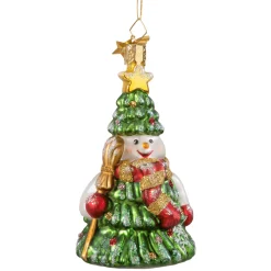 Poesie in Glas Tannen-Schneemann Outlet