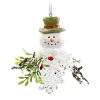 Tannenzapfen mit Schneemann Clearance