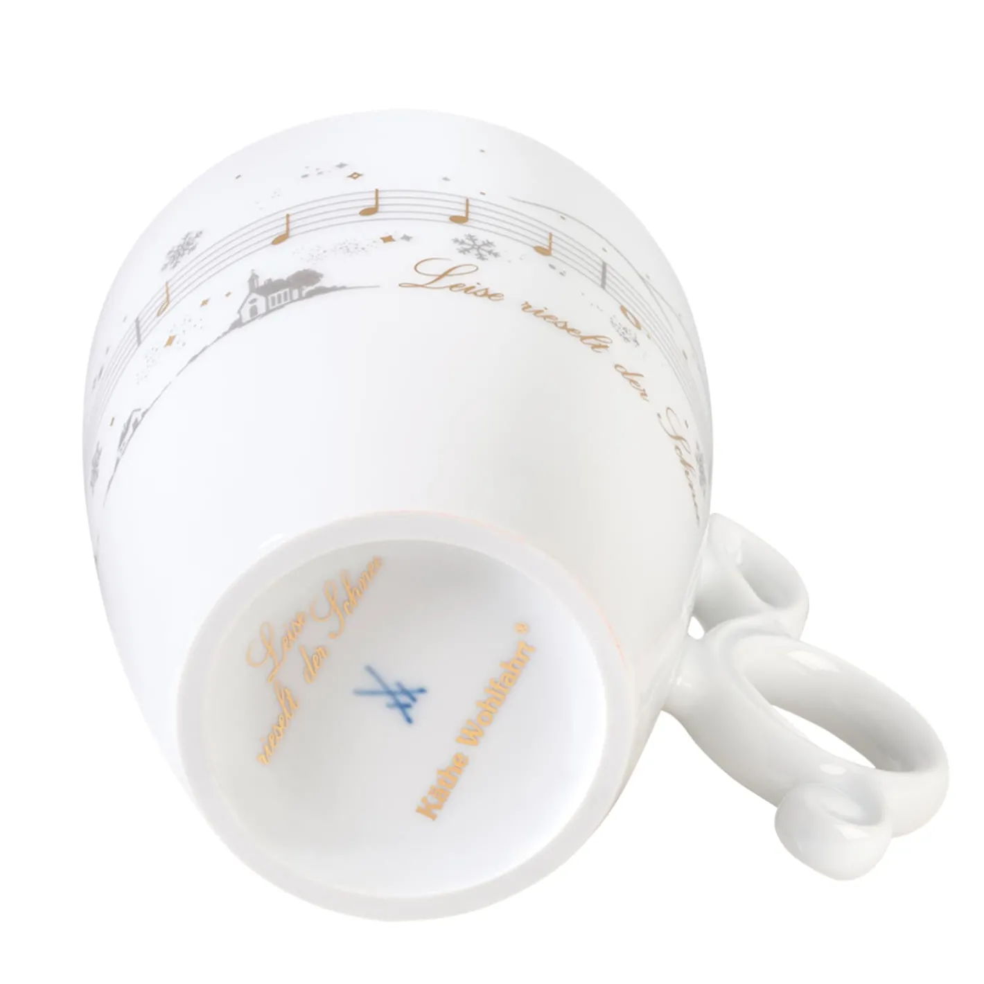 Meissen Porzellan Tasse "Leise rieselt der Schnee" Online