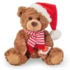 Hermann Teddy Teddy mit Mütze und Schal, Plüschfigur New