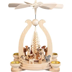 Müller Kleinkunst Teelicht-Pyramide "Heilige Geschichte" Discount