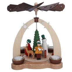 Käthes Original Teelicht-Pyramide "Waldweihnacht" Best