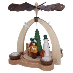 Käthes Original Teelicht-Pyramide "Waldweihnacht" Best