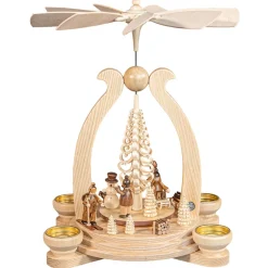 Müller Kleinkunst Teelicht-Pyramide "Winterspaß" Best