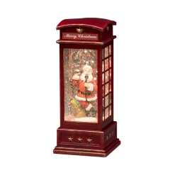 KONSTSMIDE Telefonzelle mit Weihnachtsmann Hot