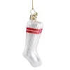 Poesie in Glas Tennissocken, Glas-Baumbehang Hot