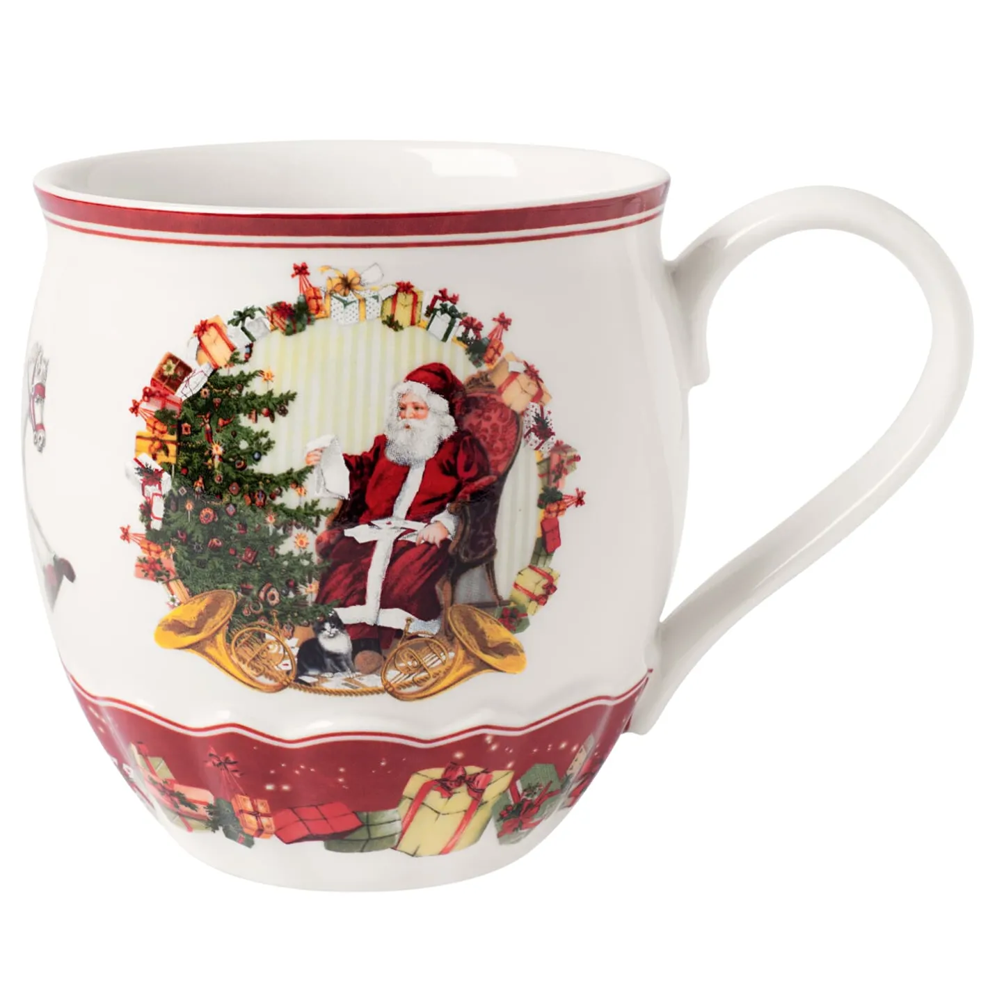 Villeroy & Boch Toy's Fantasy Henkelbecher mit Weihnachtsmotiven
