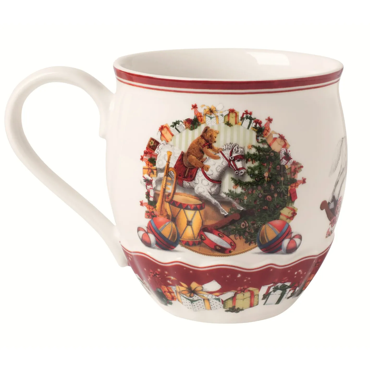 Villeroy & Boch Toy's Fantasy Henkelbecher mit Weihnachtsmotiven