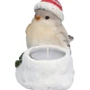 Vogel mit roter Mütze, Teelichthalter Outlet
