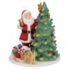 Weihnachtsmann beim Baum schmücken Outlet