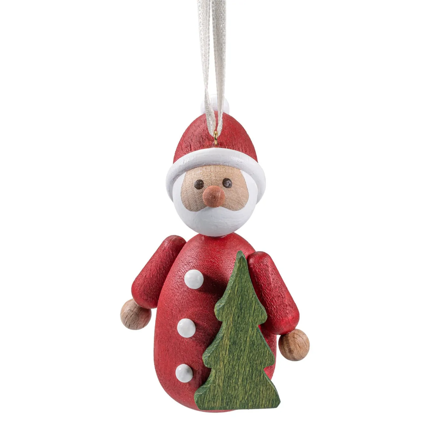 Käthes Original Weihnachtsmann, Holz-Baumbehang Hot