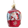 Poesie in Glas Weihnachtsmann in Gondel Discount