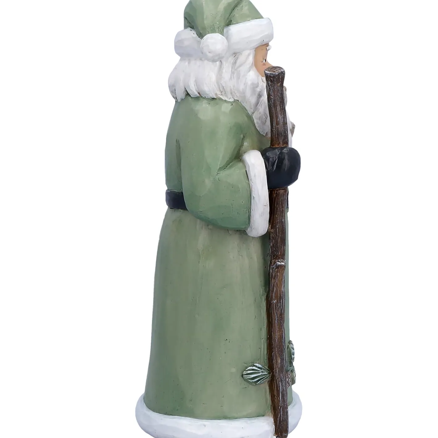 Weihnachtsmann mit Eichhörnchen, Standfigur New