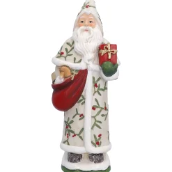 Weihnachtsmann mit Geschenken, Standfigur Outlet