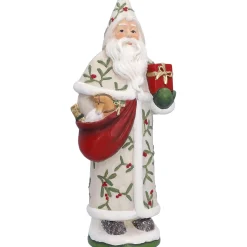 Weihnachtsmann mit Geschenken, Standfigur Outlet