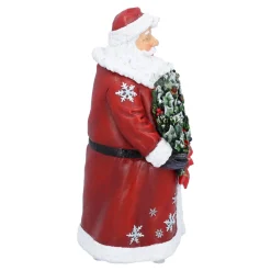 Weihnachtsmann mit Kranz, Spieldose Outlet