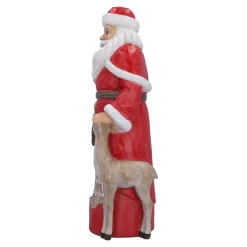 Weihnachtsmann mit Rehkitz Sale