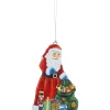 Käthes Original Weihnachtsmann mit Sack, Zinn-Baumbehang Sale