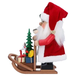 Christian ULBRICHT Weihnachtsmann mit Schlitten, Räuchermännchen Online