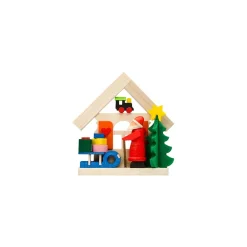 Weihnachtsmann mit Schlitten, Holz-Baumbehang Online