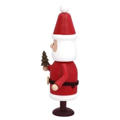 Käthes Original Weihnachtsmann mit Spanbaum, Räuchermännchen Clearance