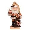 Christian ULBRICHT Weihnachtsmann mit Spieldose, Räuchermännchen