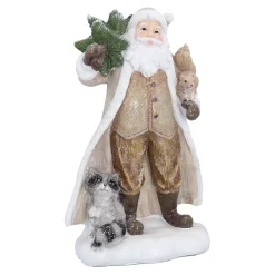 Weihnachtsmann mit Waldtieren Discount