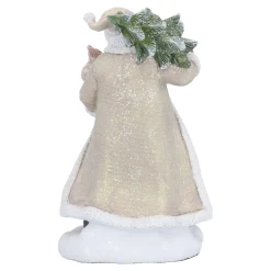 Weihnachtsmann mit Waldtieren Discount