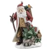 Weihnachtsmann mit Waldtieren Clearance