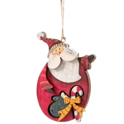 Weihnachtsmann mit Zuckerstange Discount