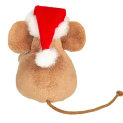 Hermann Teddy Weihnachtsmaus mit Geschenk, Plüschfigur Hot