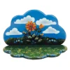 Hubrig Volkskunst Wiese mit Himmel New