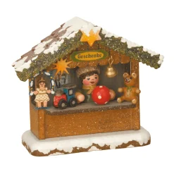 Hubrig Volkskunst Winterkinder Geschenkehäusel Best
