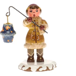 Hubrig Volkskunst Winterkinder Mädchen mit Sternhimmellampion Online