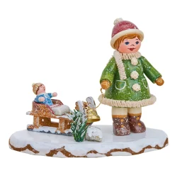 Hubrig Volkskunst Winterkinder Oh es schneit, es schneit