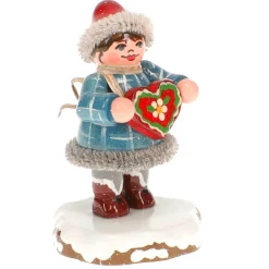 Hubrig Volkskunst Winterkinder Tinchens Lebkuchenherz Best
