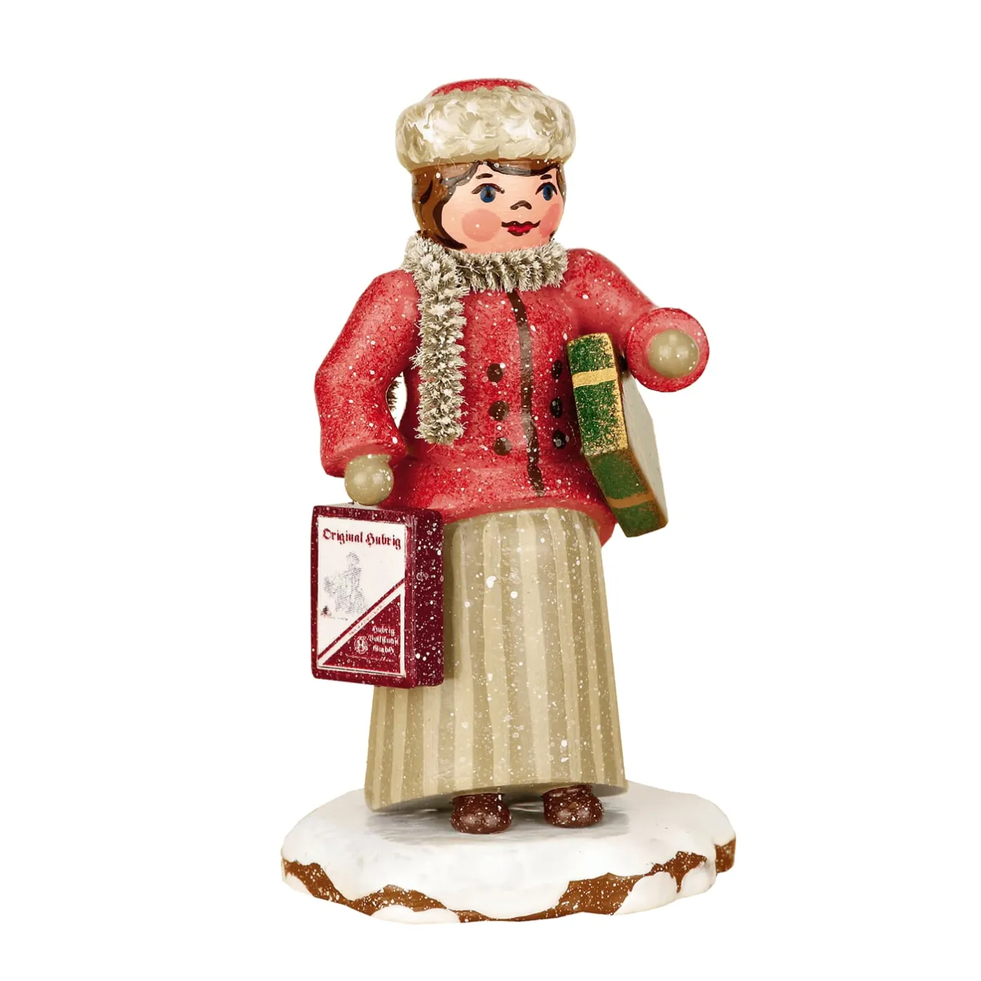 Hubrig Volkskunst Winterkinder Weihnachtseinkäufe Online