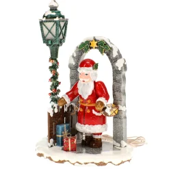 Hubrig Volkskunst Winterkinder Weihnachtsmann, elektrisch beleuchtet Online