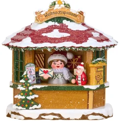 Hubrig Volkskunst Winterkinder Weihnachtspostamt Outlet