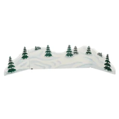 Hubrig Volkskunst Winterkinder Winterlandschaft Diorama New